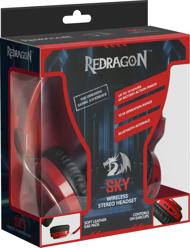 RedDragon - Беспроводная гарнитура Sky R