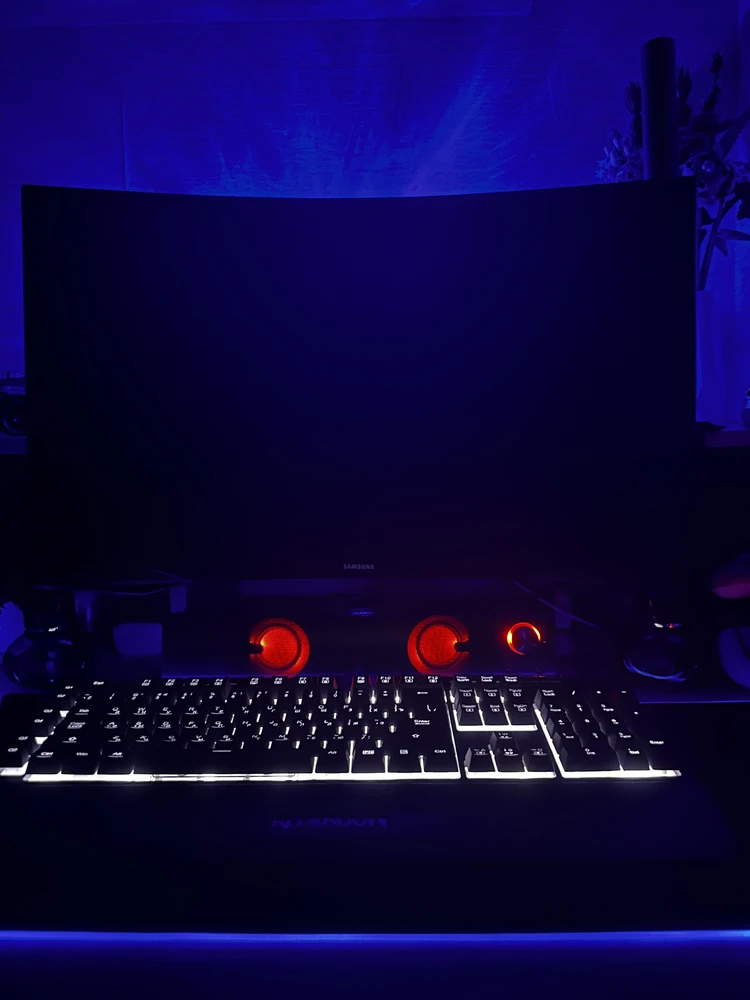 Стол покупателя с Redragon Orpheus
