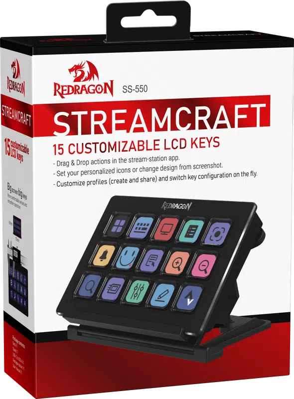 RedDragon - Стримдека Streamcraft