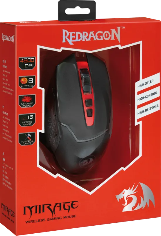 RedDragon - Беспроводная игровая мышь Mirage