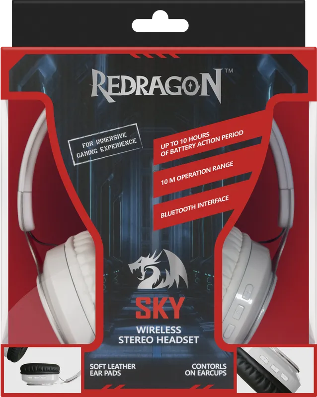RedDragon - Беспроводная гарнитура Sky W
