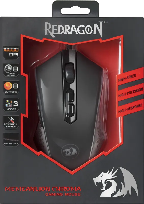 RedDragon - Проводная игровая мышь Memeanlion Chroma