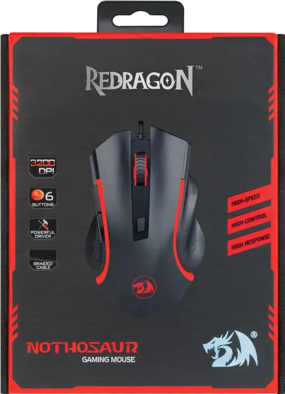 RedDragon - Проводная игровая мышь Nothosaur