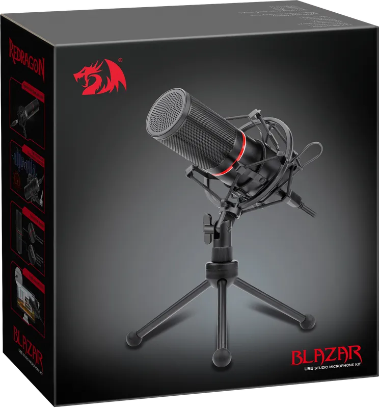 RedDragon - Игровой стрим микрофон Blazar GM300