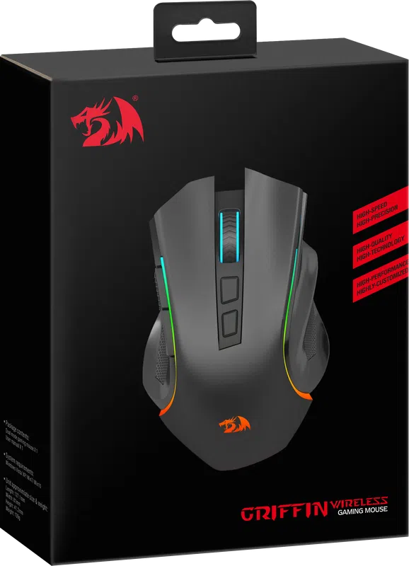 RedDragon - Беспроводная игровая мышь Griffin wireless