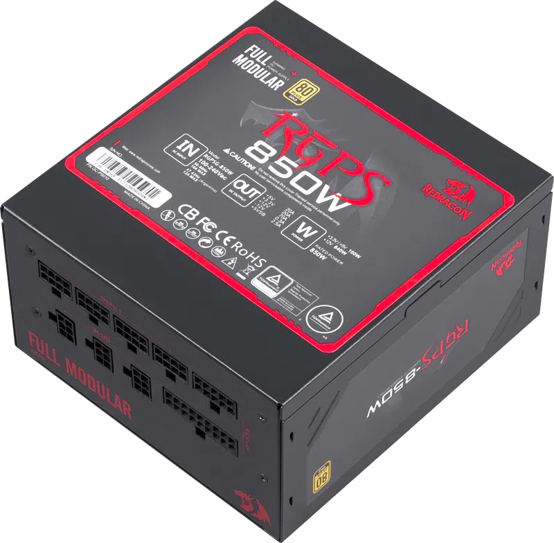 RedDragon - Блок питания для ПК RGPS-850W