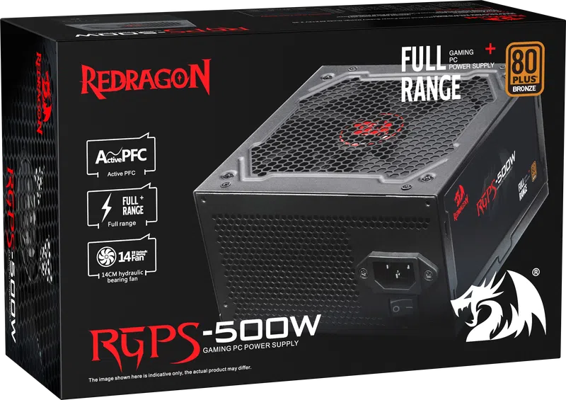 RedDragon - Блок питания для ПК RGPS-500W