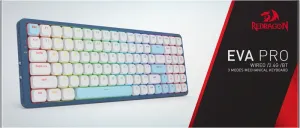 RedDragon - Беспроводная клавиатура Eva Pro