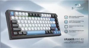 Redragon - Беспроводная клавиатура Uranus Pro 82 (Уран Про)