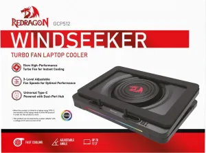 Redragon - Подставка для ноутбука Windseeker (Ветролов)