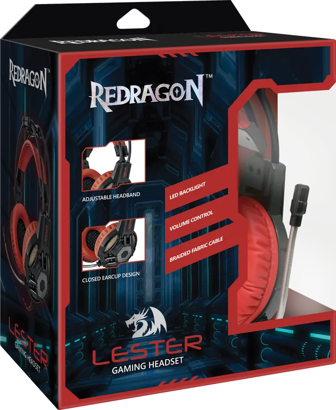 RedDragon - Игровая гарнитура Lester