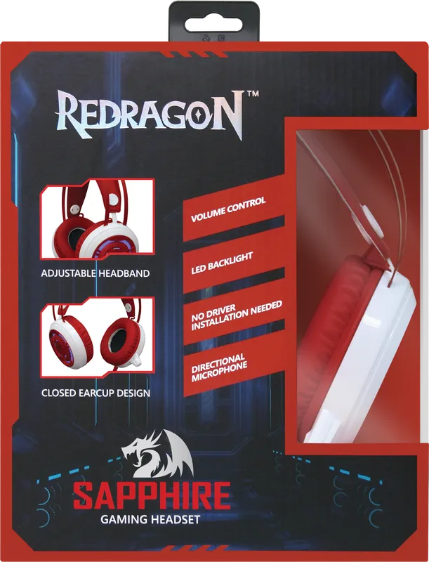 RedDragon - Игровая гарнитура Sapphire