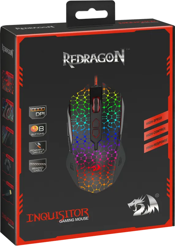 RedDragon - Проводная игровая мышь Inquisitor