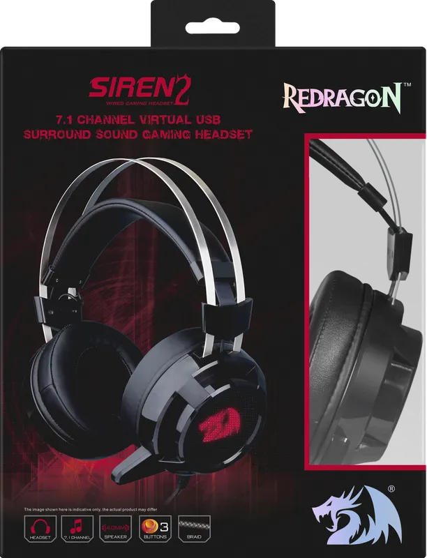 RedDragon - Игровая гарнитура Siren 2