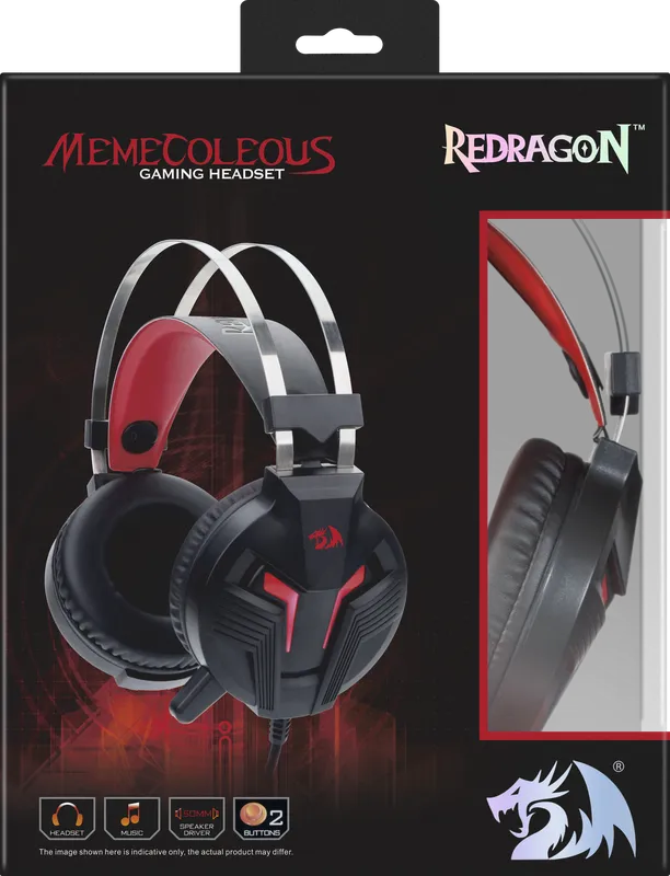 RedDragon - Игровая гарнитура Memecoleous