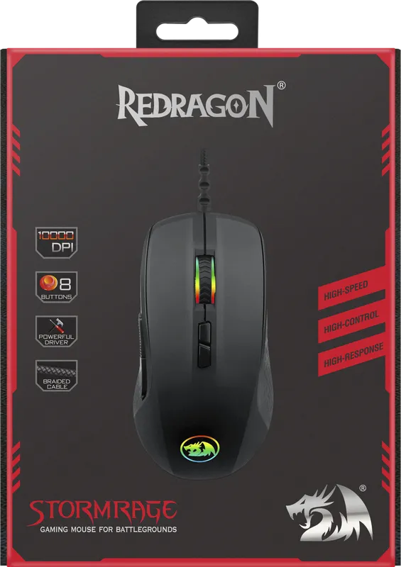 RedDragon - Проводная игровая мышь Stormrage