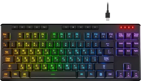 Redragon - Проводная игровая клавиатура Shiva TKL (Шива ТКЛ)