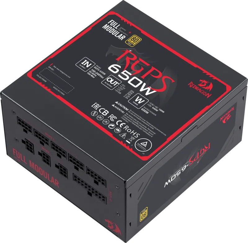 Redragon RGPS-650W, фото 4
