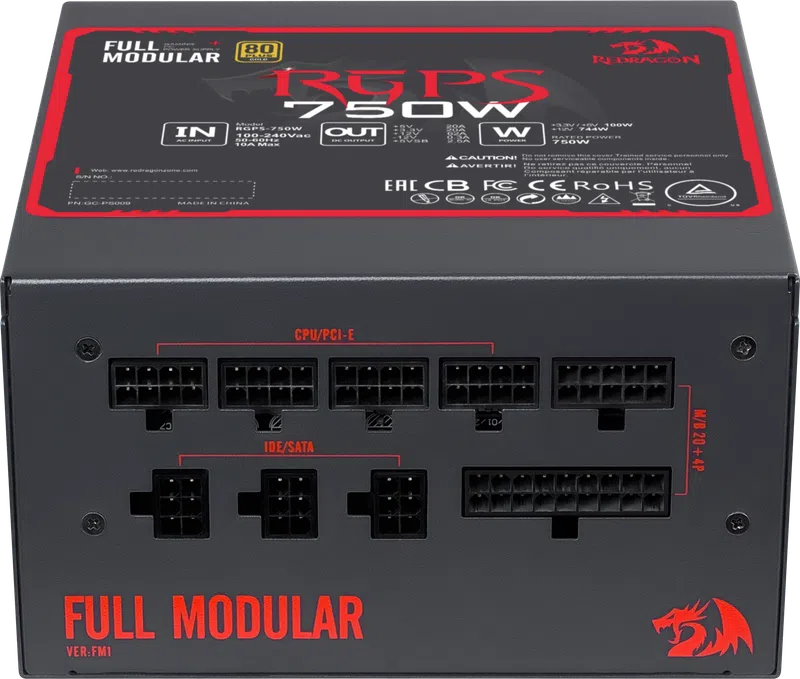 Redragon RGPS-750W, фото 5
