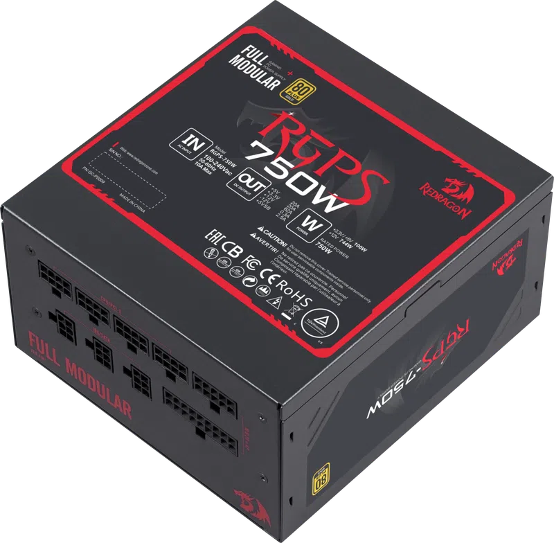 Redragon RGPS-750W, фото 4