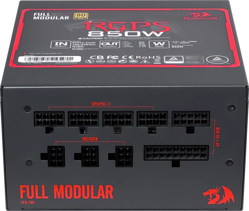 Redragon RGPS-850W, фото 5
