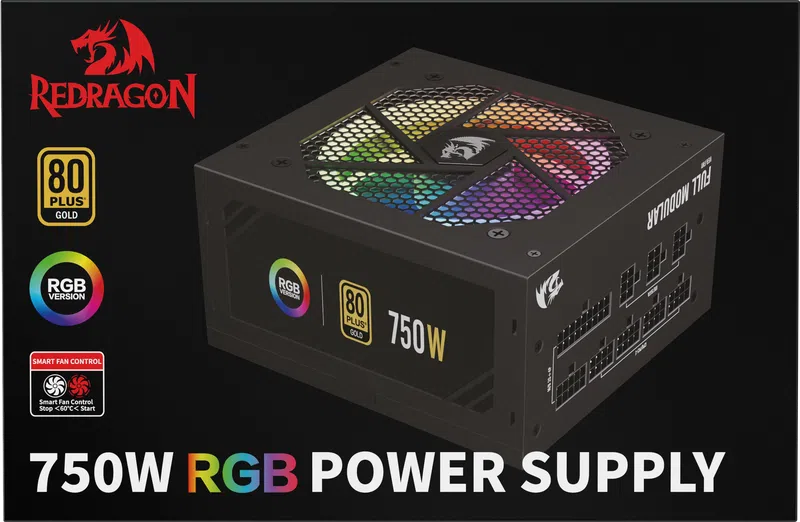 Redragon RGPS-750W, photo 6